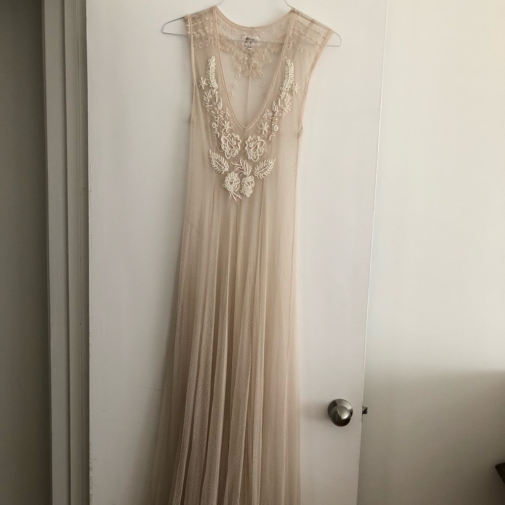 BIYA Beaded Mesh Dress (Johnny Was)